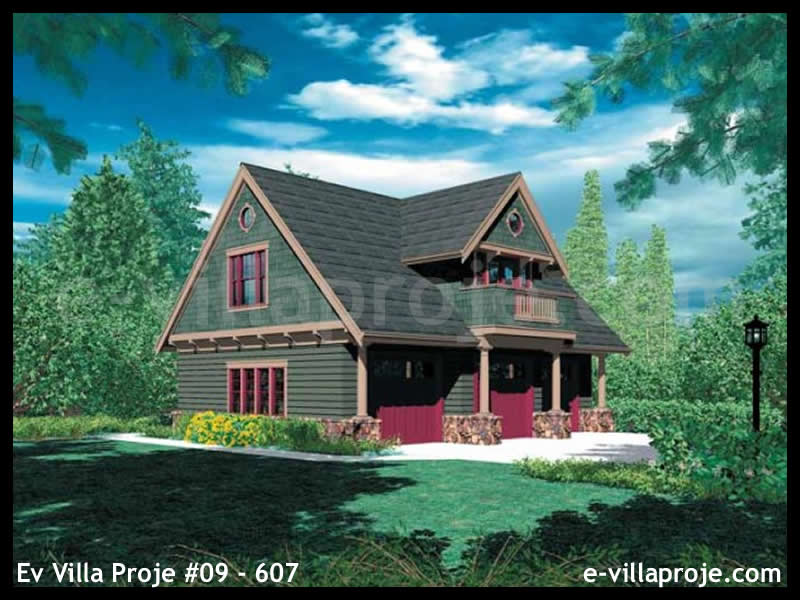 Model 09-607 — 82 m², 2 storeys - 09-607