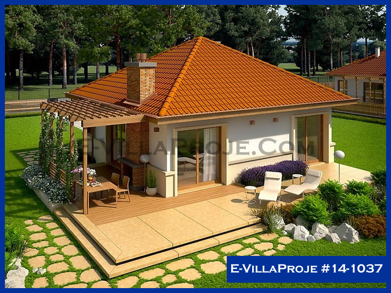 Model 14-1037 — 85 m², 1 storey - 14-1037