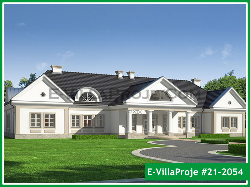 Model 21-2054 — 890 m², 2 storeys - 21-2054
