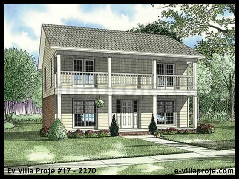 Model 17-2270 — 91 m², 2 storeys - 17-2270
