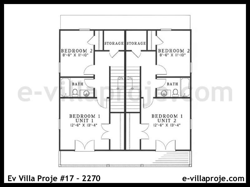Model 17-2270 — 91 m², 2 storeys thumbnail 3