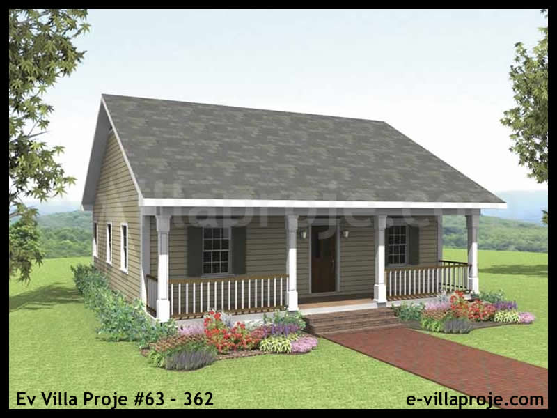 Model 63-362 — 91 m², 1 storey - 63-362