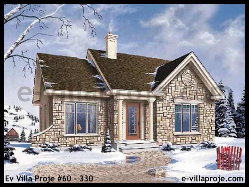 Model 60-330 — 92 m², 1 storey - 60-330
