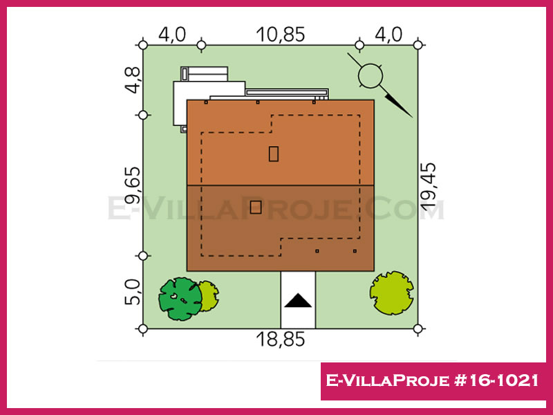 Model 16-1021 — 93 m², 1 storey thumbnail 4