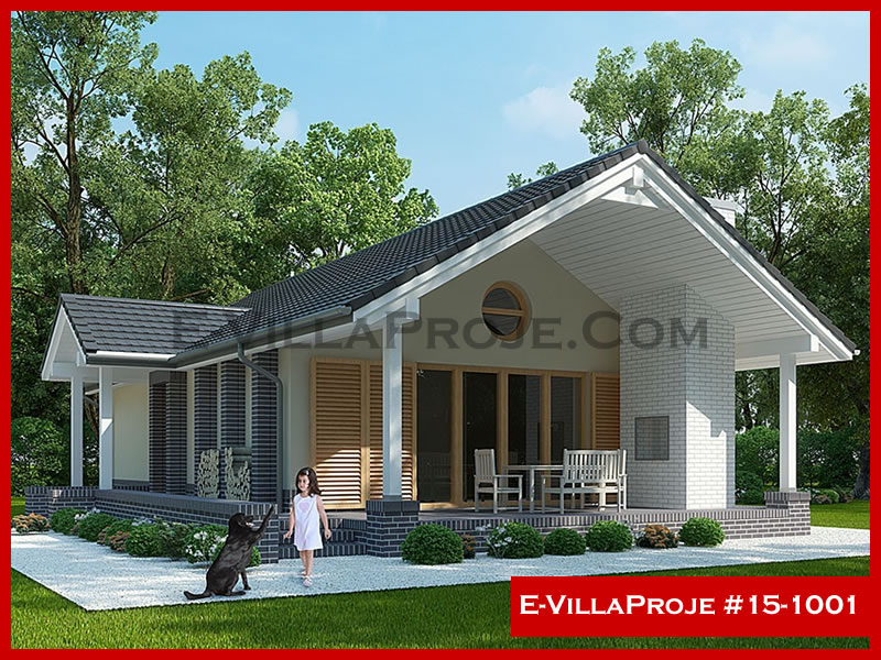 Model 15-1001 — 93 m², 1 storey - 15-1001