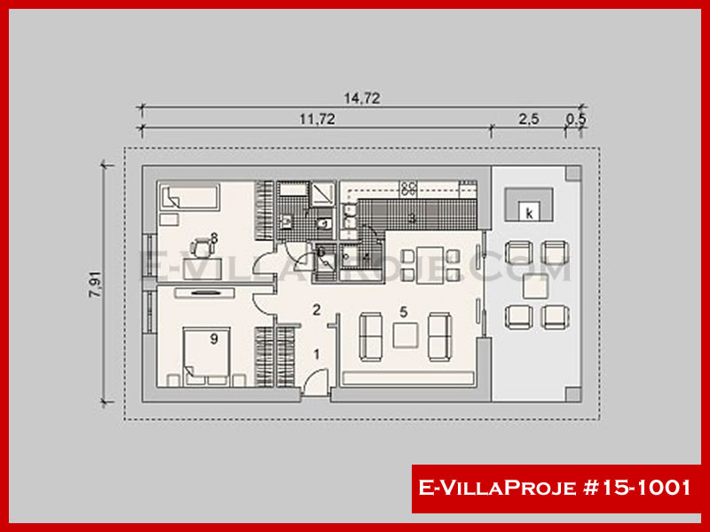 Model 15-1001 — 93 m², 1 storey thumbnail 2