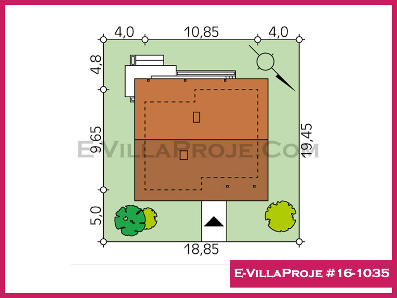 Model 16-1035 — 93 m², 1 storey thumbnail 3
