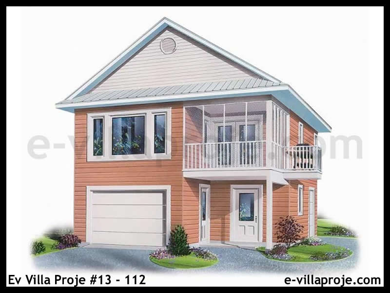 Model 13-112 — 97 m², 2 storeys - 13-112