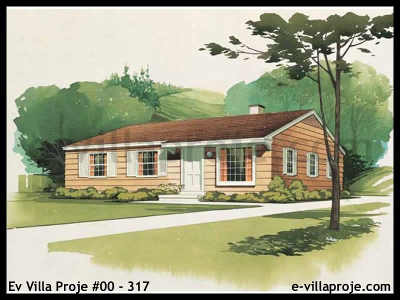 Model 00-317 — 98 m², 1 storey - 00-317
