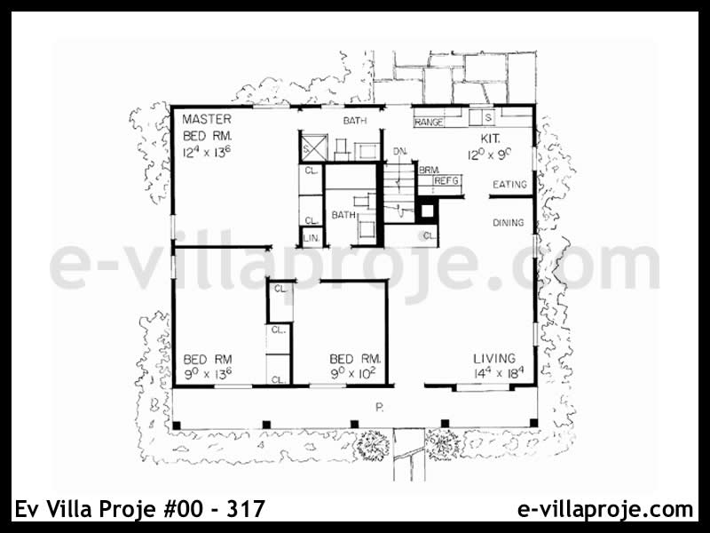 Model 00-317 — 98 m², 1 storey thumbnail 2