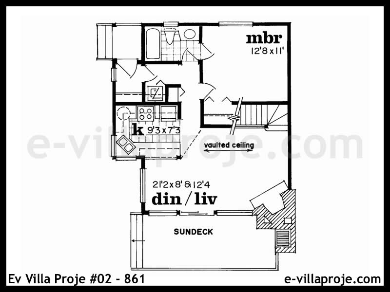 Model 02-861 — 99 m², 2 storeys thumbnail 2
